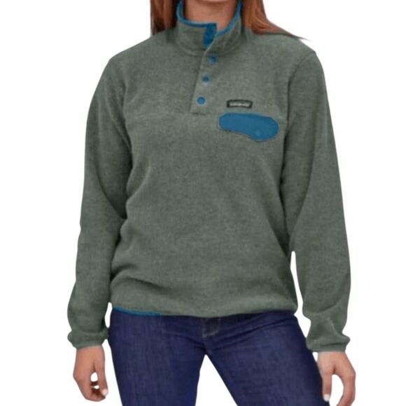 PATAGONIA Synchilla Snap T Fleece Pullover Size Med - Picture 1 of 3